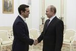 Президент РФ Путин В.В. и премьер-министр Греции Алексис Ципрас