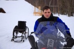 Инвалид-колясочник решил покорить Кольский полуостров на снегоходе