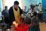 Массовое крещение чулымцев в Красноярской епархии