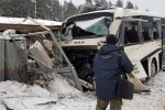 Благодаря водителю автобуса спасены 15 человек